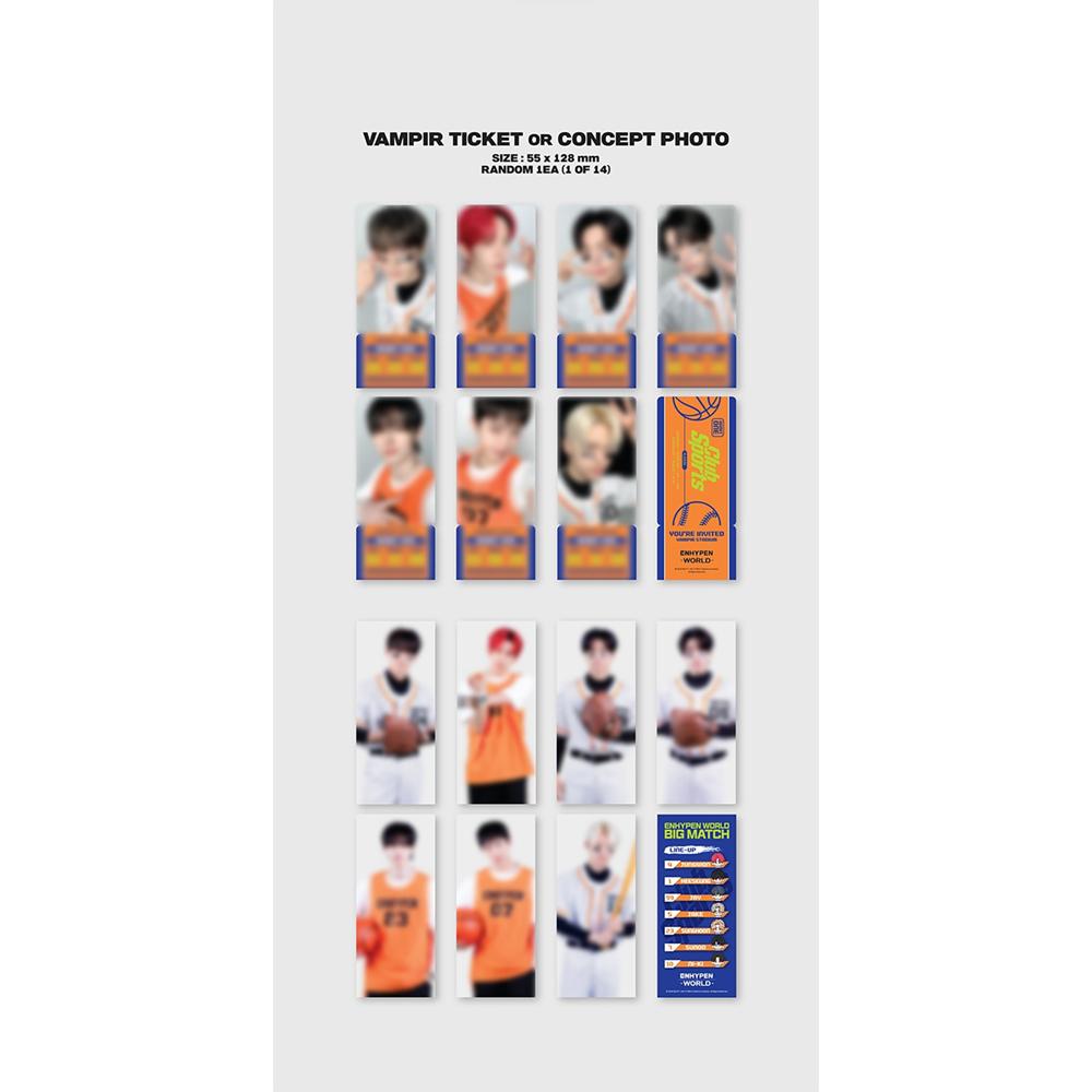 ENHYPEN - [ENHYPEN WORLD Coupon Card Collection] CLUB SPORTS GIFT ver.