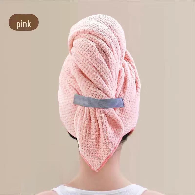 Quick-Drying Absorbent Hair Towel Cap for Women - Extra Large