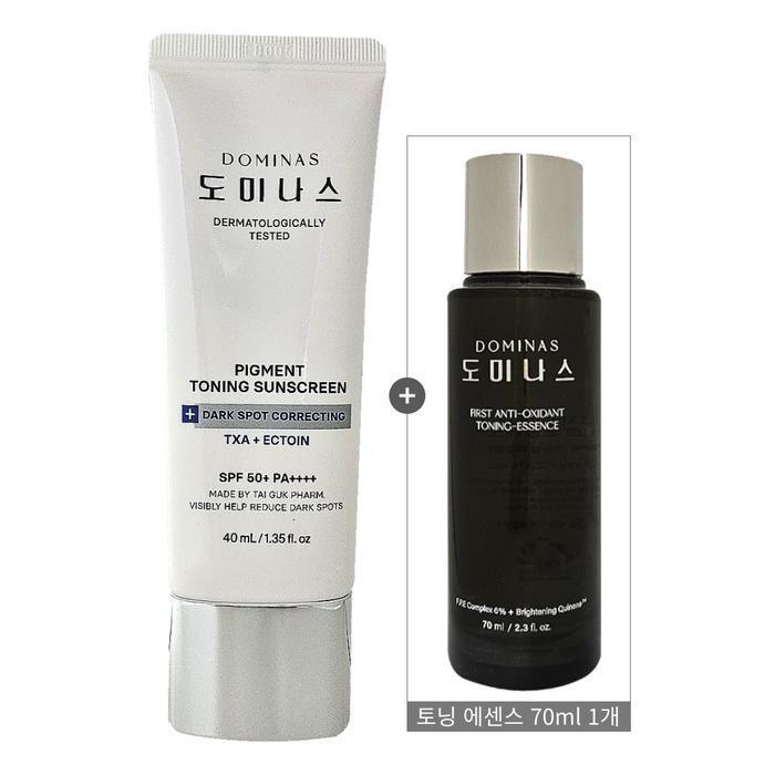DOMINAS Sunscreen 40ml x 1 + Toning Essence 70ml x 1 (32683880)