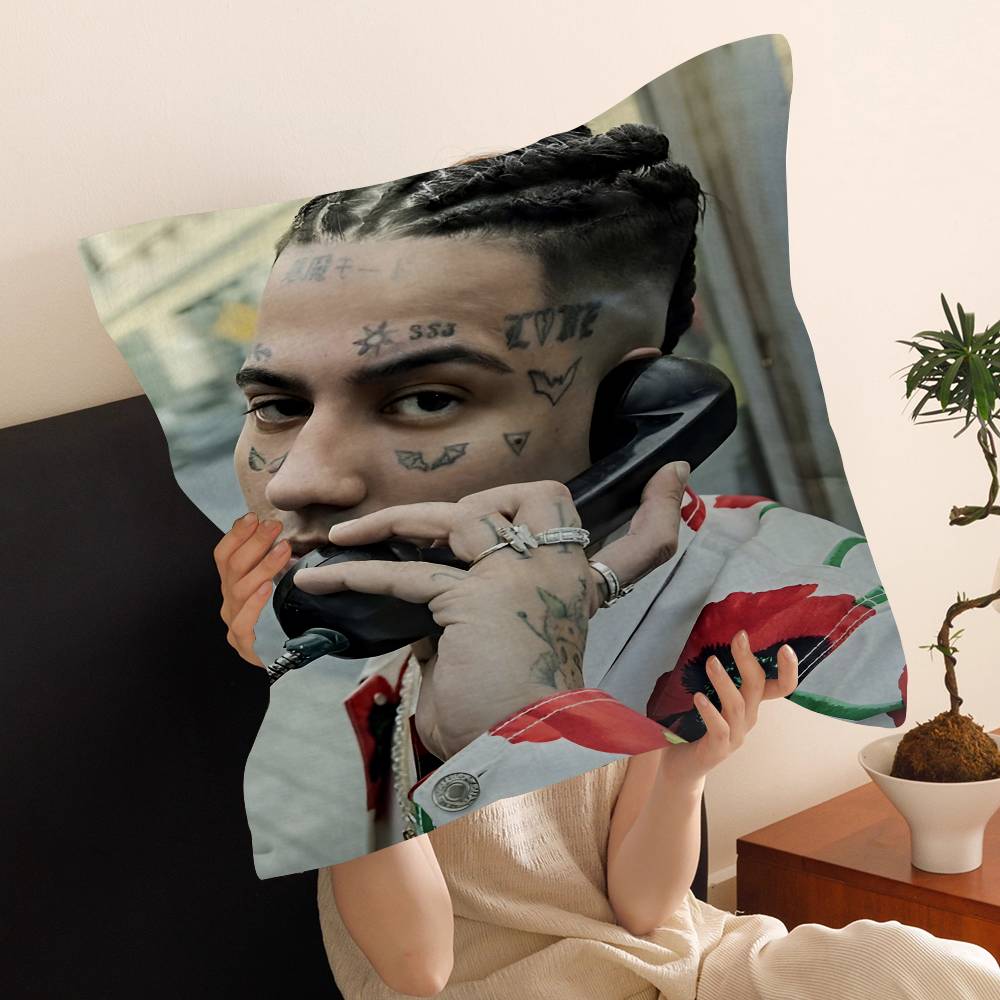 D-duki Rapper Cushion Cover Inches Farmhouse Decor Home Throw Pillow Covers for Couch Decorations