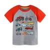 Sommer Neues Jungen Kurzarm T-Shirt Mittleres und Kind Cartoon Rundhals Oberteil Baby T-Shirt