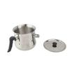 304 Stainless Steel Sauce Pan with Lid Multi Functional Milk Butter Warmer Pot for Milk Chocolate Sauce