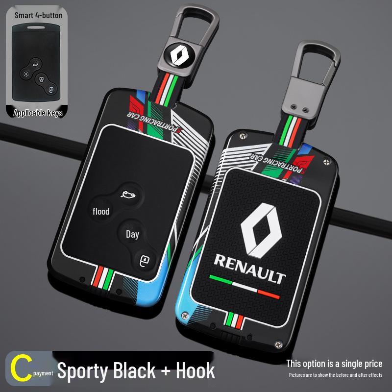 Fits Renault Koleos, Captur, Megane, Talisman, and Latitude Key Covers and Buckles.