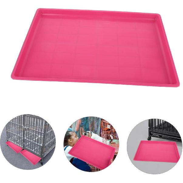 Milisten Replacement Dog Crate Pan,Kennel Tray Dog Crate Bottom Tray for Pet Cages Crates Kennels Dogs Cat Rabbit Ferret Critter
