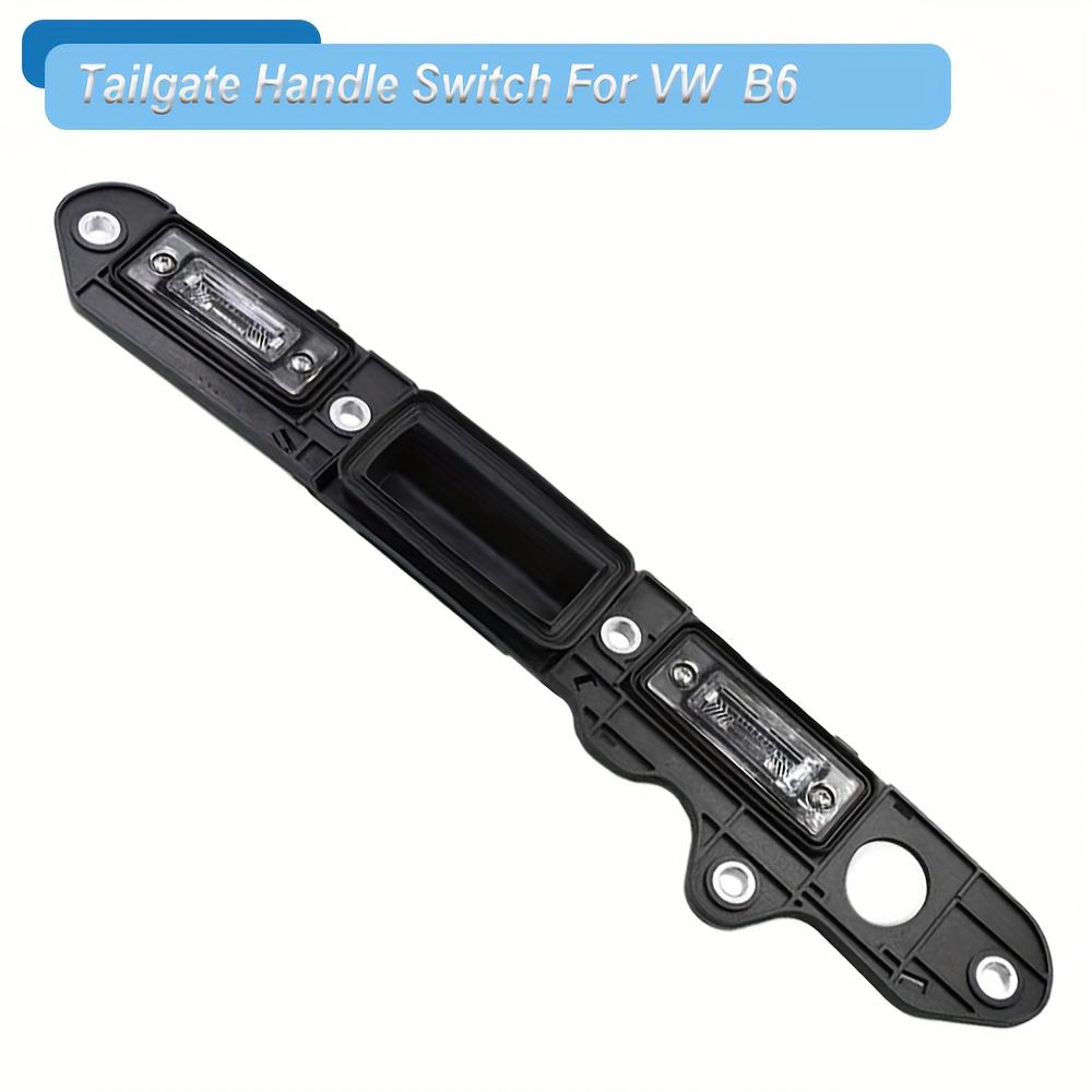 Rear Trunk Handle with Lamp Tailgate Trim Lid Trunk Liftgate Release Pull Handle 1T0827574L for VW for Touran Passat Golf Jetta 1T0827574L