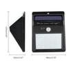 Outdoor Solar Light 20 LED 3 Light Modes Solar Flood Light with Motion Sensor Solar Wall Light for Patio Garden Fence