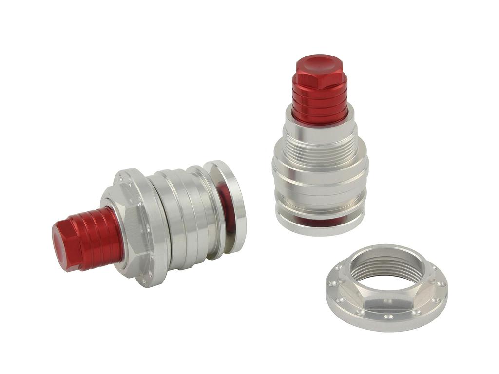 Shift Up GSX-R125 (2018-2023) SILVER/RED 280065-02 Initial Adjuster for Motorcycles