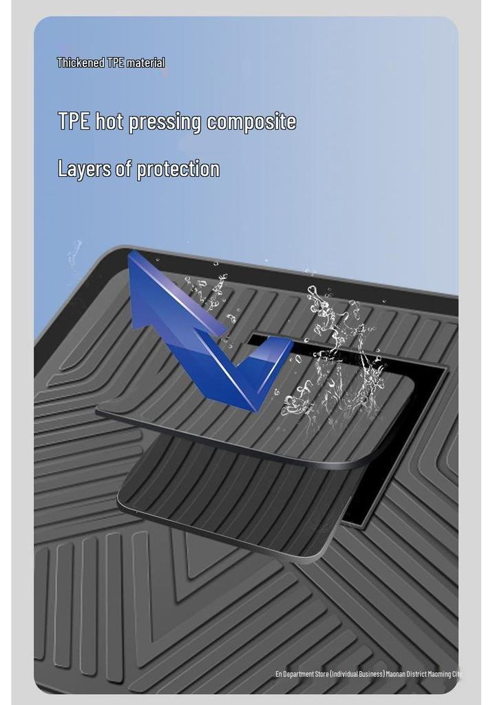 Hongqi H6 2023-2025 Full Coverage TPE Floor Mats - Interior Car Decor Accessories