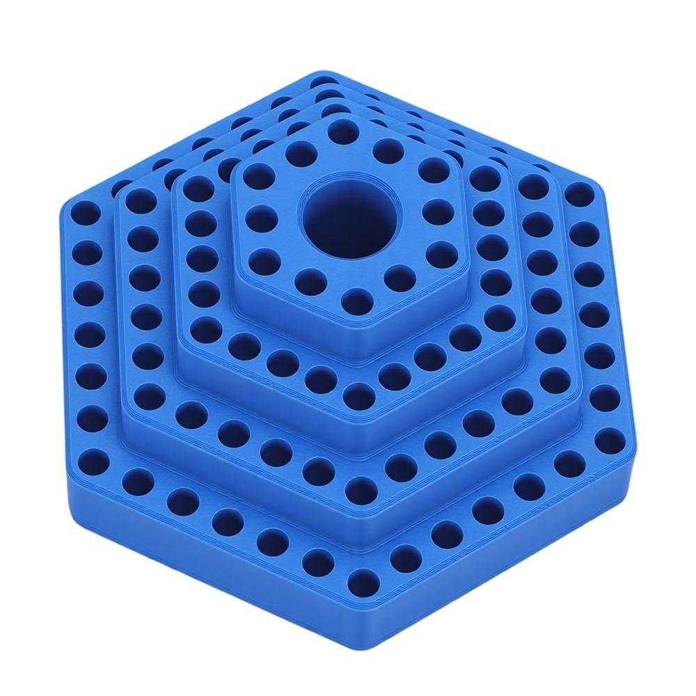 103 Holes Bit Storage Holder Ladder Shaped Drill Storage Box Screwdriver Organizer Workshop