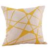 Mustard Pillow Case Yellow Geometric Fall  Cushion Cover  Decorative