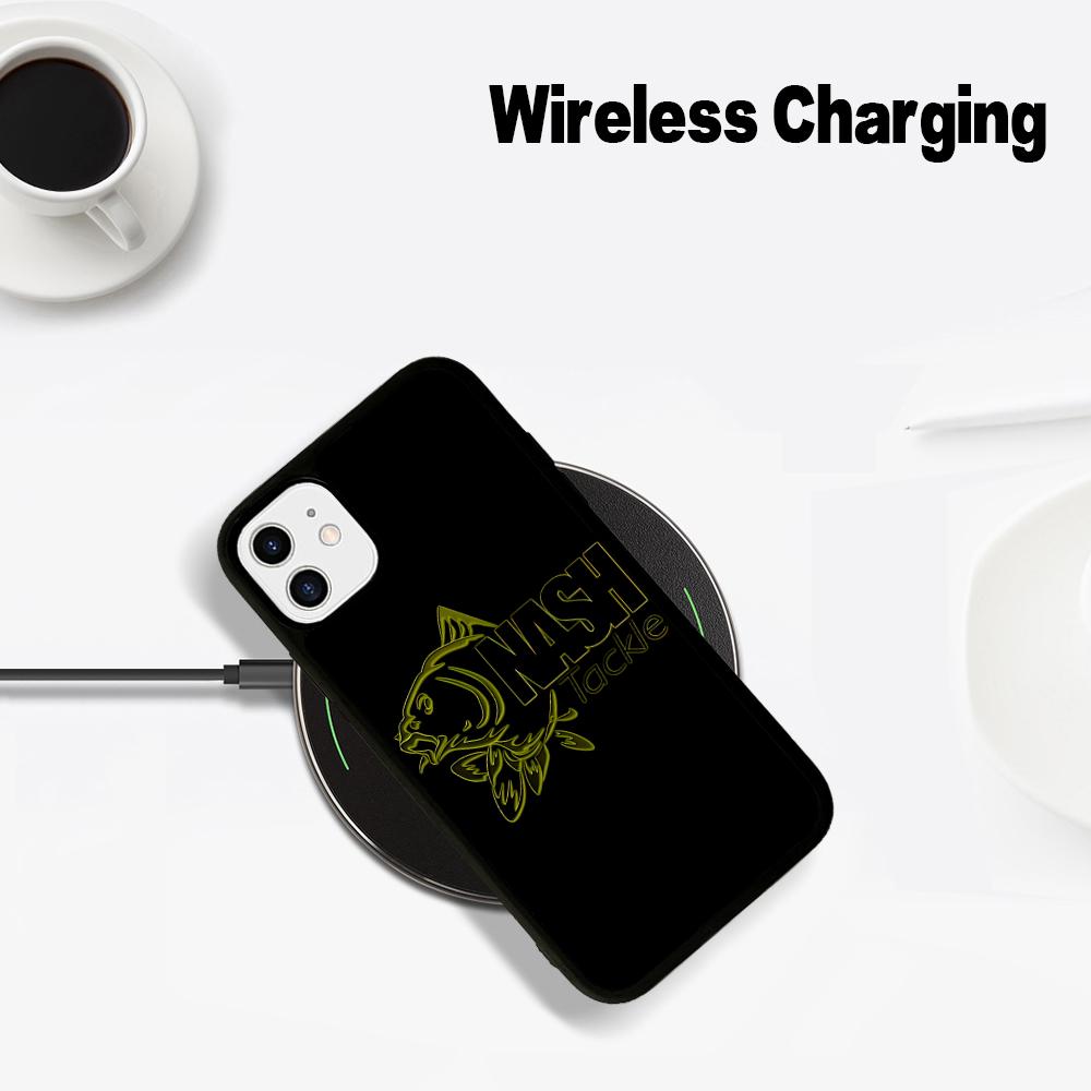 Nash Fishing Logo Phone Case Phone Case For IPhone 16 14 13 12 11 15 Pro Max For Magsafe Magnetic Wireless Charging Cover