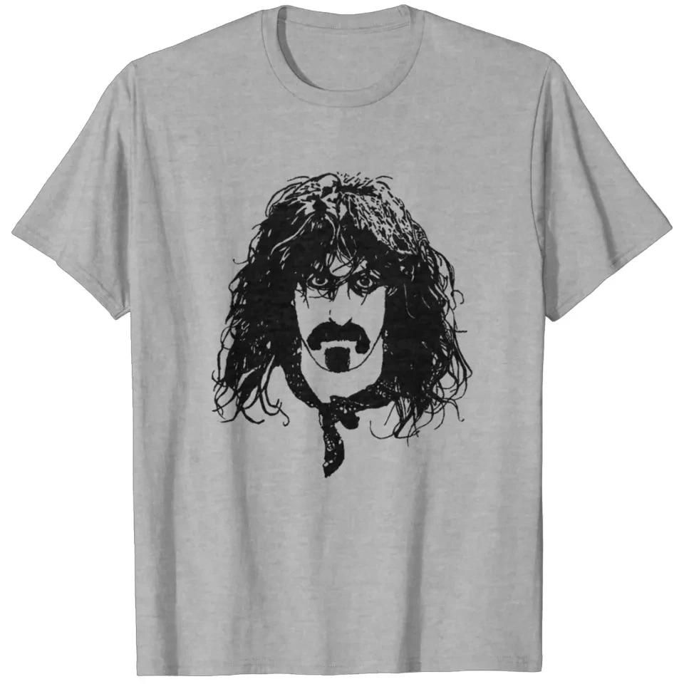 Frank Zappa Big Face T-Shirt Rock Music Icon Graphic Tee Unisex S-5XL 3XL