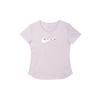 Nike Swoosh Dri-Fit Quick-Dry Breathable Fashion Short Sleeve T-Shirt Women Tops Light-Purple DN4557-576