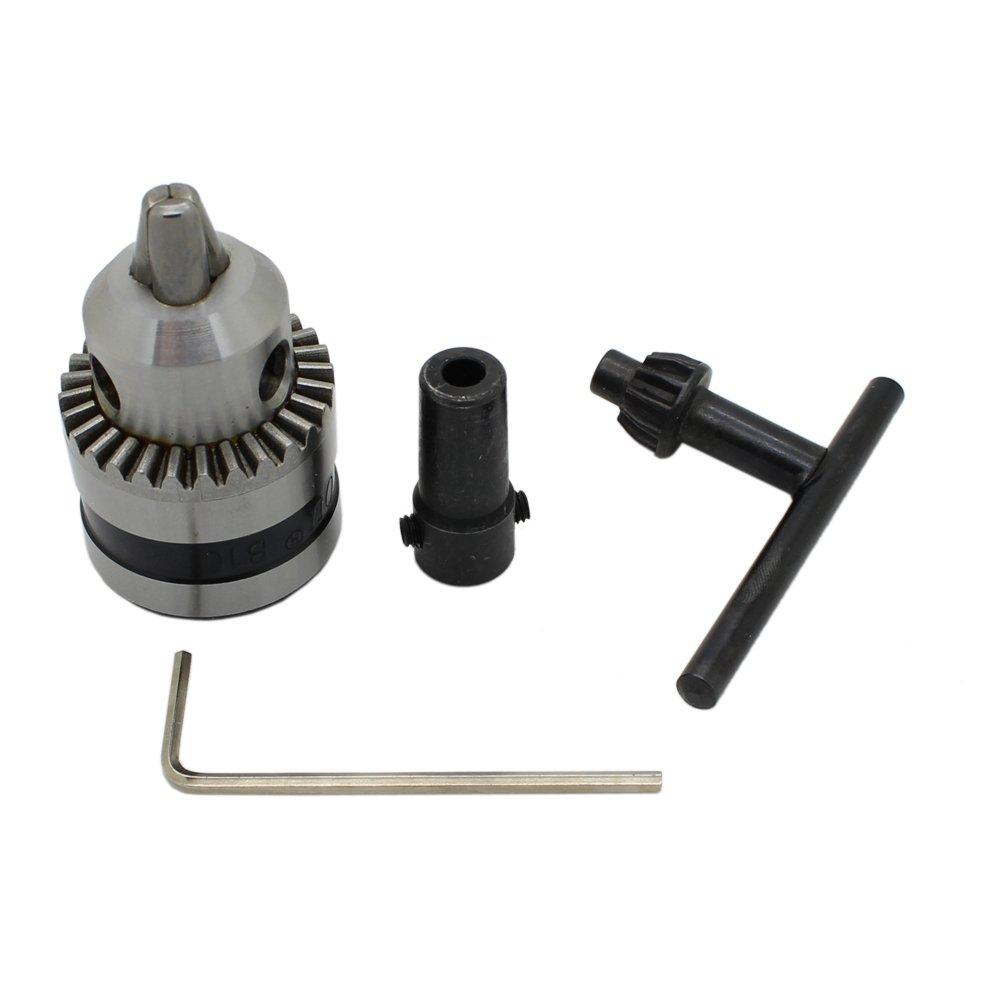 

Electric Drill Chuck Mount B10 Fit 5mm Motor Shaft Model Power Tool 0.6-6mm