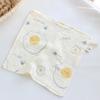 Cotton Washcloth Baby Muslin Face Towel for Delicate Skin 4-layer Absorbent Muslin Hand Washing Towel Newborn Burp Cloth