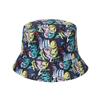 Versatile Style Hat Printing Womens Sunshade Short Brim Fishermans Hatscaps