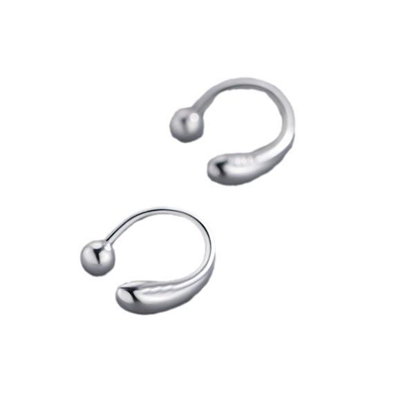 Drop Shape Screw Earrings For Women High End Light Luxury Minimalist Versatile Elegant Ins Jewelry