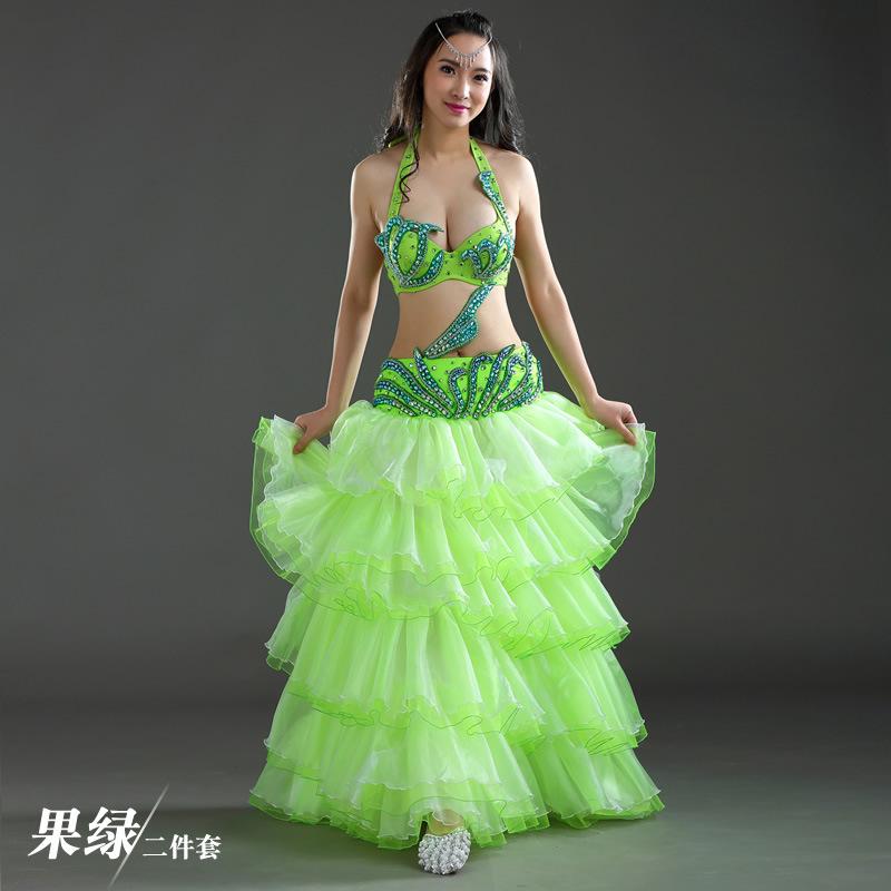 Belly Dance Set Belly Dance Performance Costume Belly Dance Performance Set Long Skirt Swing Dance Skirt Set Oriental Dance
