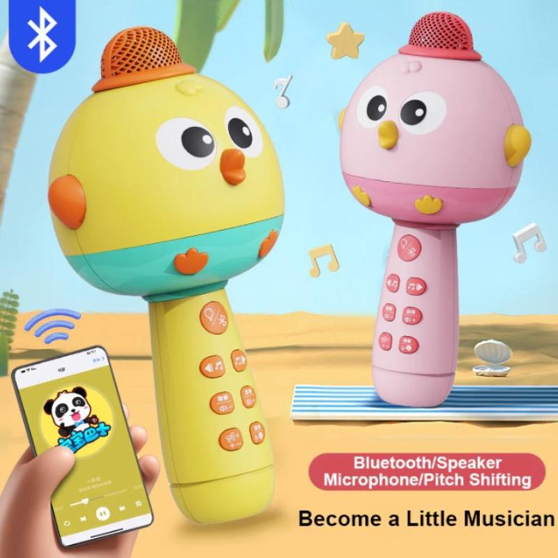 Kinder Mikrofon mit Lautsprecher Karaoke Spielzeug Kinder Singmaschine Kinder Mikrofon mit Bluetooth