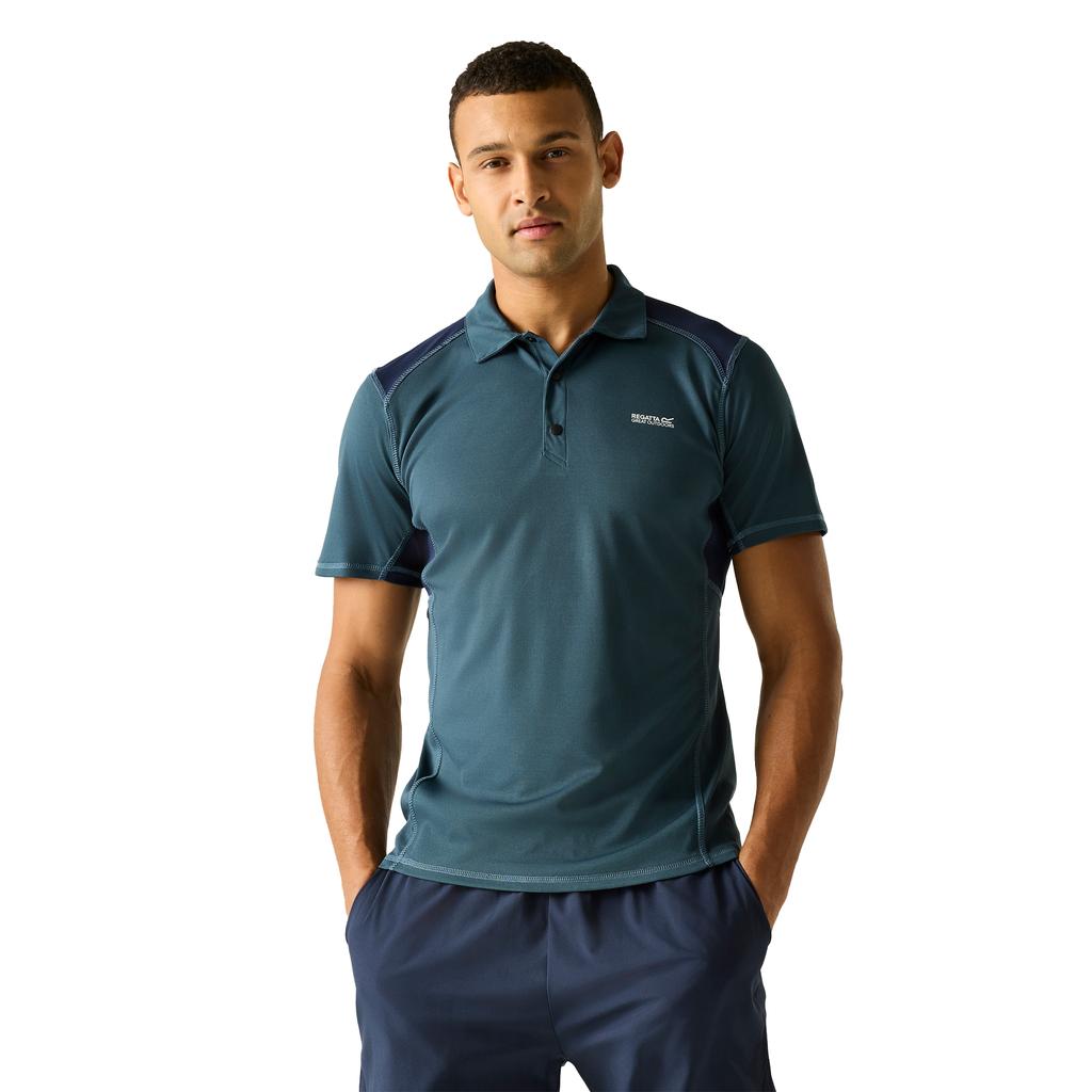 Regatta Mens Virda Logo Polo Shirt