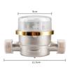 High Precision Measurement Mechanical Cold Water Meter Smart Water Meter Digital Display Mechanical Design Rotary Wing