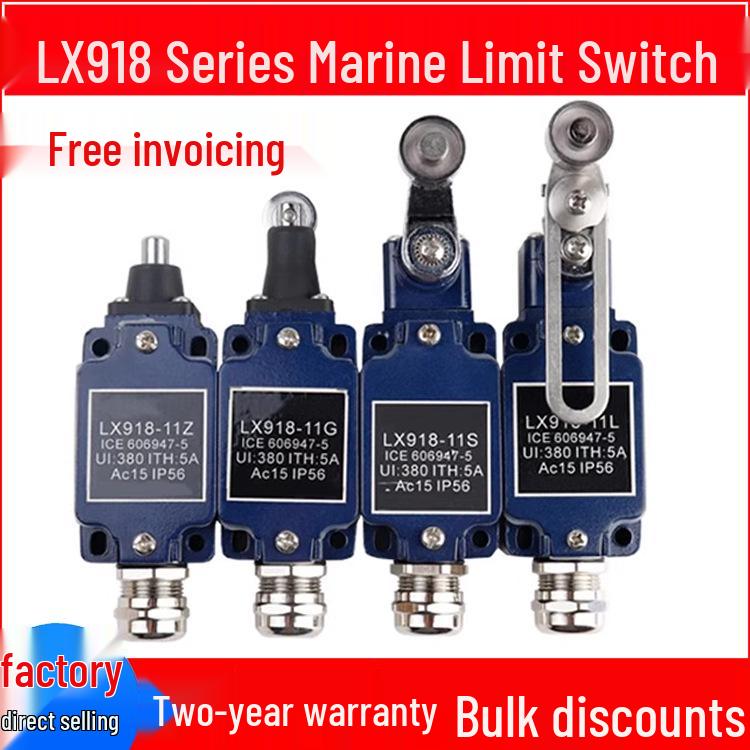 Heavy-Duty Oil-Proof Marine Limit Switch LX918-11 Series