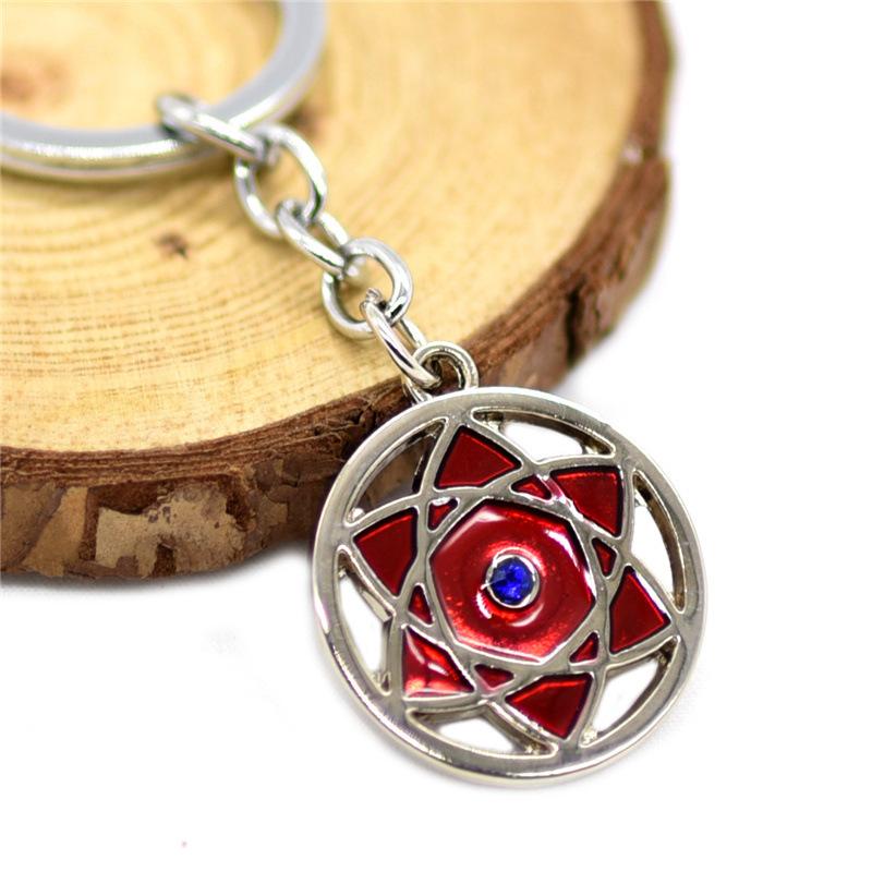 Anime Naruto Mask Keychain Uchiha Itachi Uzumaki Naruto Alloy Car Keychain Bag Pendant Key Ring Boys Girls Cosplay Accessories