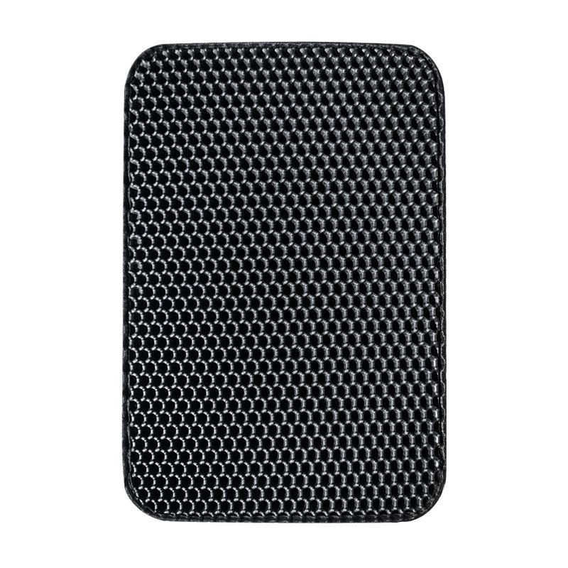 Anti-Splash Double-Layer EVA Cat Litter Mat - Foldable & Washable Sand Control Mat