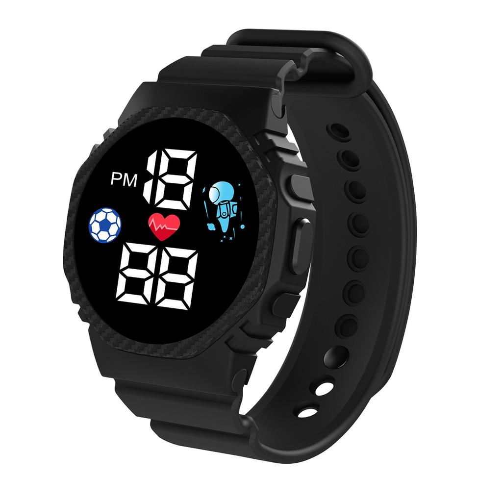 Multi-color Smart Watch For Kids Boy Girl Fashion Sports Bracelet LED Digital Wrist Watches Children's Smartwatch Waterproof