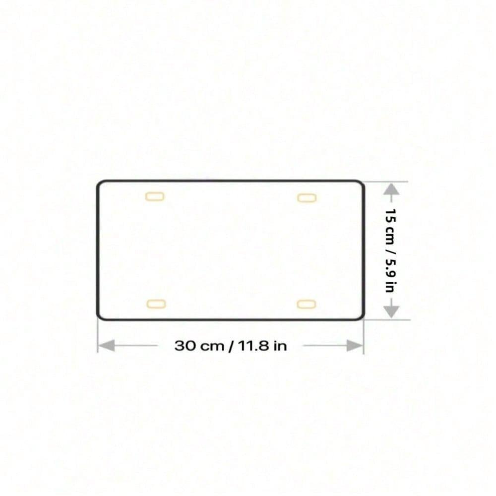 1776-2026 US 250th Anniversary Patriotic License Plate 5.9x11.8in Aluminum Car Tag