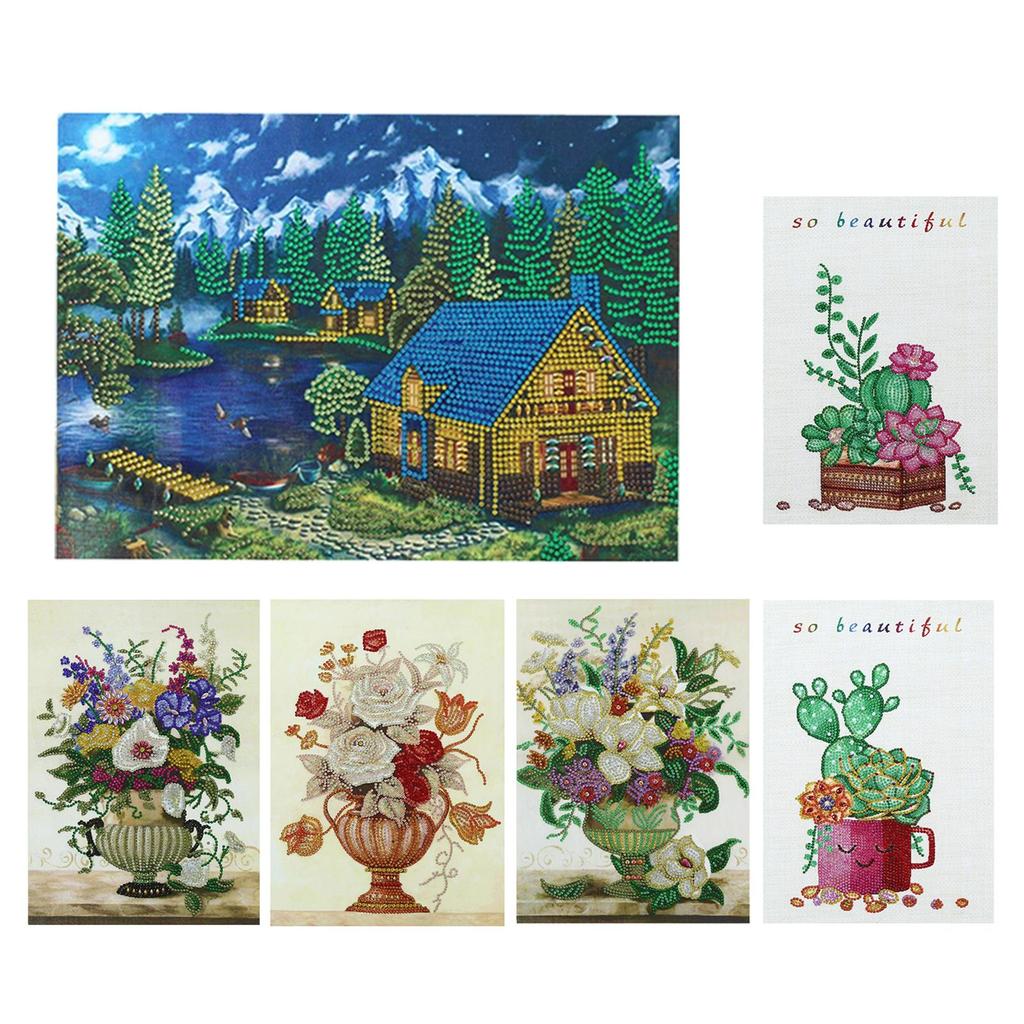5D DIY diamond of painting Kit for Adluts Beginners Kids, Special Shaped