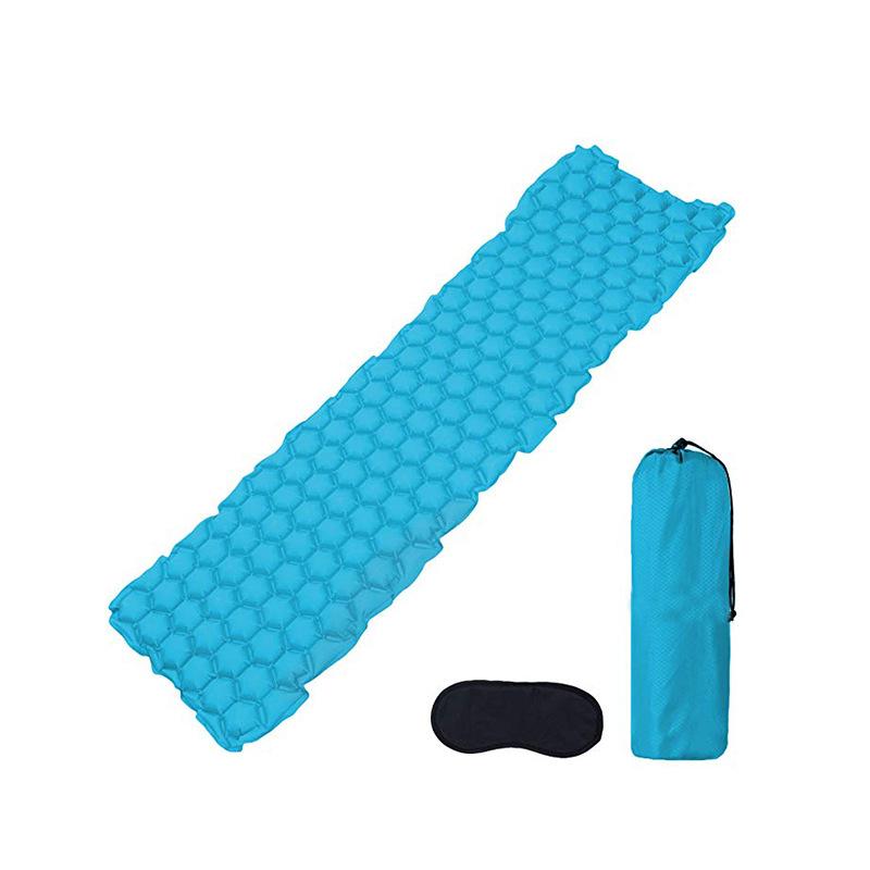Outdoor Camping High Quality Durable Inflatable Air Mattress with Waterproof Nylon+TPU Material Compact Sleeping Pad
