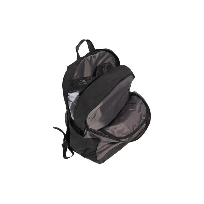 Adidas Recycled And Sustainable Material Blend Fabric Backpack Medium Size Unisex Dark Gray Adidas IQ0914