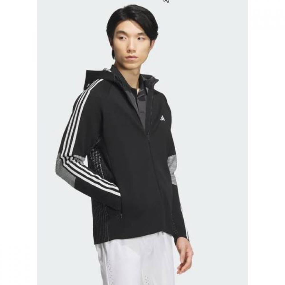 Adidas Golf Men S Primeknit Hooded Jacket In6664