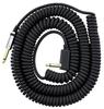 VOX Guitar & Bass Cable, Coiled Cord Type, 9m Length, Black, VCC90