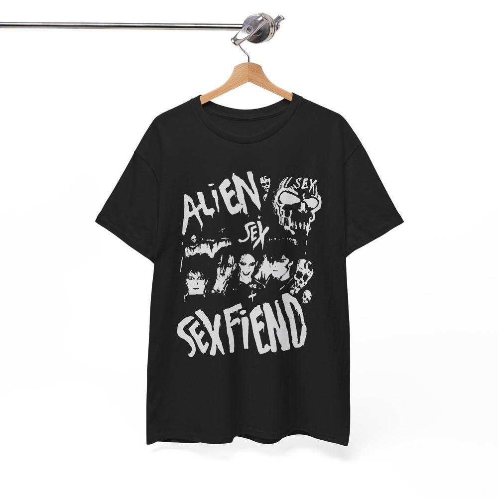 Alien Sex Fiend TShirt Virgin Prunes Christian Death Sisters of Unisex tee Unisex T-Shirt XL