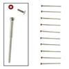 10pcs Polishing Shank Mandrel Burs Rotary Tool Parts Replacement For Polisher Machine Tool Accessories