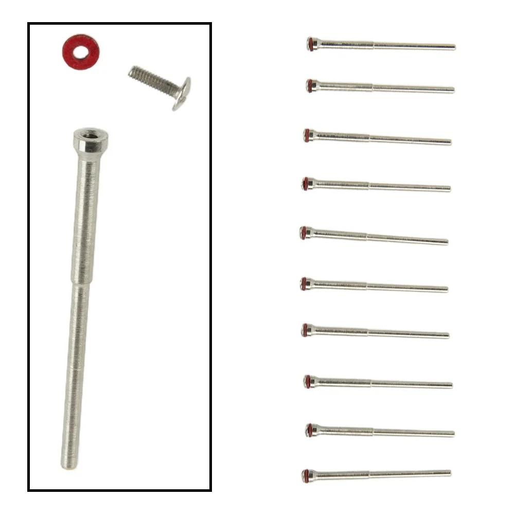 10pcs Polishing Shank Mandrel Burs Rotary Tool Parts Replacement For Polisher Machine Tool Accessories