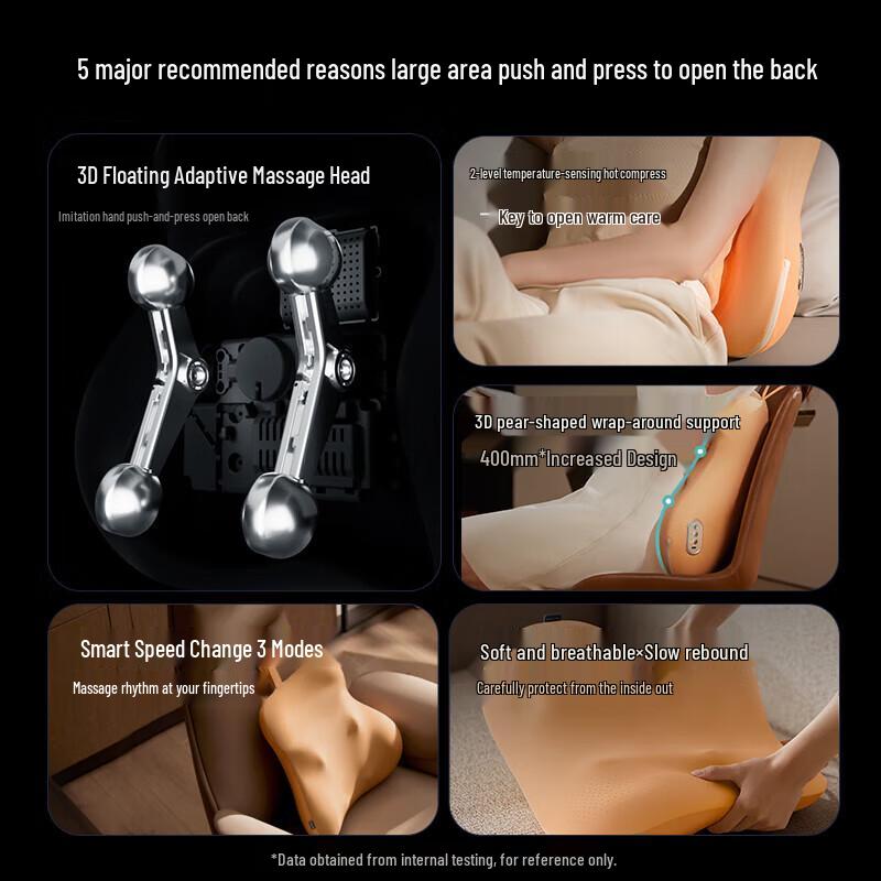 Philips PPM5102B Kneading & Heating Massage Pillow