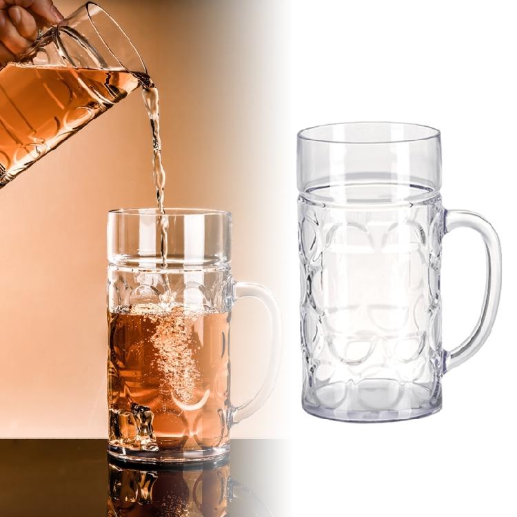 Bicchiere da Birra in Plastica Indistruttibile, Bicchieri per Succhi, Tazza per Latte, Champagne, Cucina, Bar