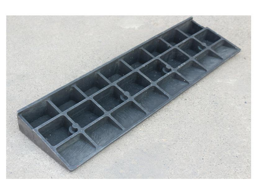 Portable Rubber-Plastic Curb Ramp Mat for Car