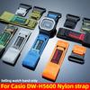 Sportliches, wasserdichtes Armband für Casio-Uhren 3516 DW-H5600MB DW H5600, modifiziertes Ersatzarmband aus Nylon-Canvas, Herrenarmband-Zubehör