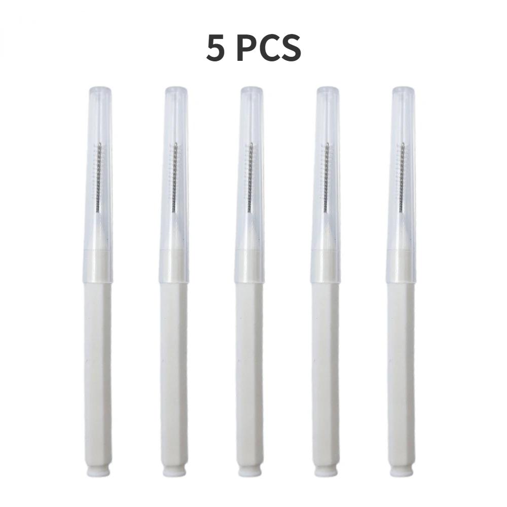 5/10/50PCS Mini Eyebrow Brush Brow Perm Brush Disposable Brow Lifting Brushes Bendable Micro Eyelash Brush Applicators Tools