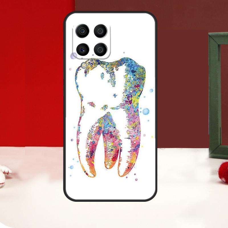 The Dentist Tooth Case For Samsung Galaxy M52 M32 M12 M54 M34 M14 M35 M56 M06 M55 M15 M11 M13 M16 M36 M31 M53