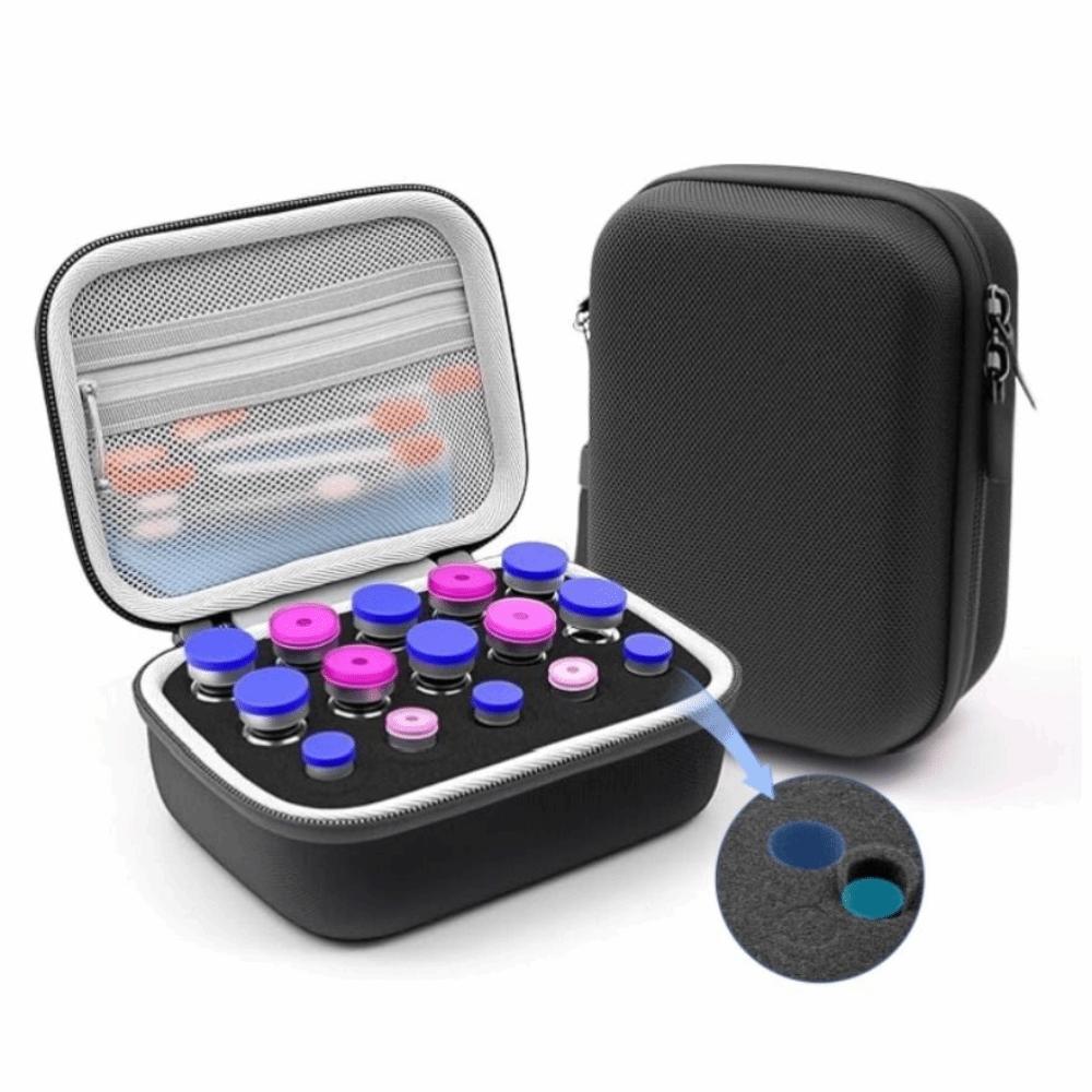9/10/15/30 Slots Insulin Vial Storage Case 3ML/10ml Insulin Organizer Diabetes Care