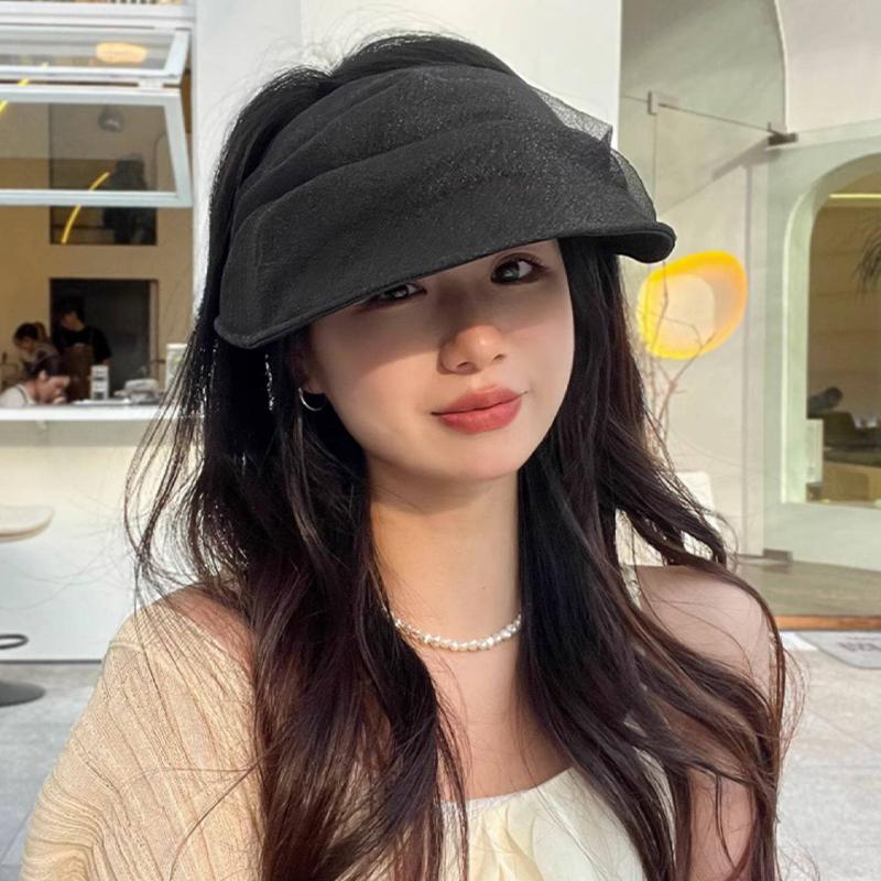 Crownless Sun Hat UPF50 Plus for Women Foldable Headband UV Protection for Summer Beach Hiking Trips