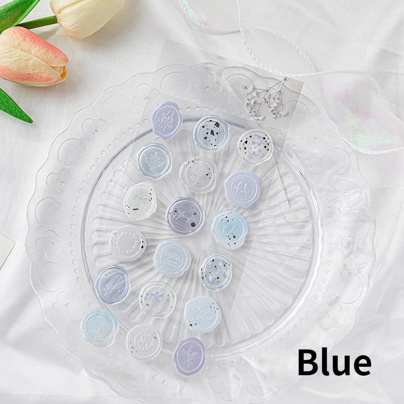 Vintage vosková pečeť Razítka Samolepky DIY Scrapbooking Plánovač deníku Dekorace Psací potřeby Obálky Pečetící štítky
