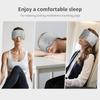 Maschera per Occhi Ponderata Aiuto per il Sonno Pressione Delicata Maschera Oscurante per Occhi Maschera da Notte Regalo per Dormire Uso Notturno