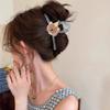 Hair Claw Cartoon Dog Design No Pressure Strong Grip Hair Clip