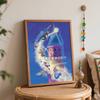 Disney Cartoon Characters Castle Oil Painting Art Set Handmade Diy Gift Home Decoration